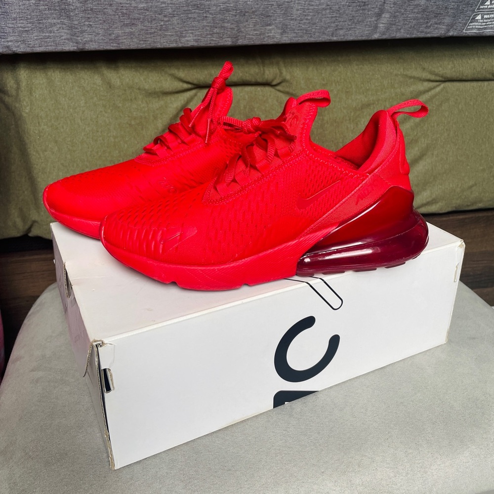 NIKE Air Max 270 'University Red' 🔥Sneakers